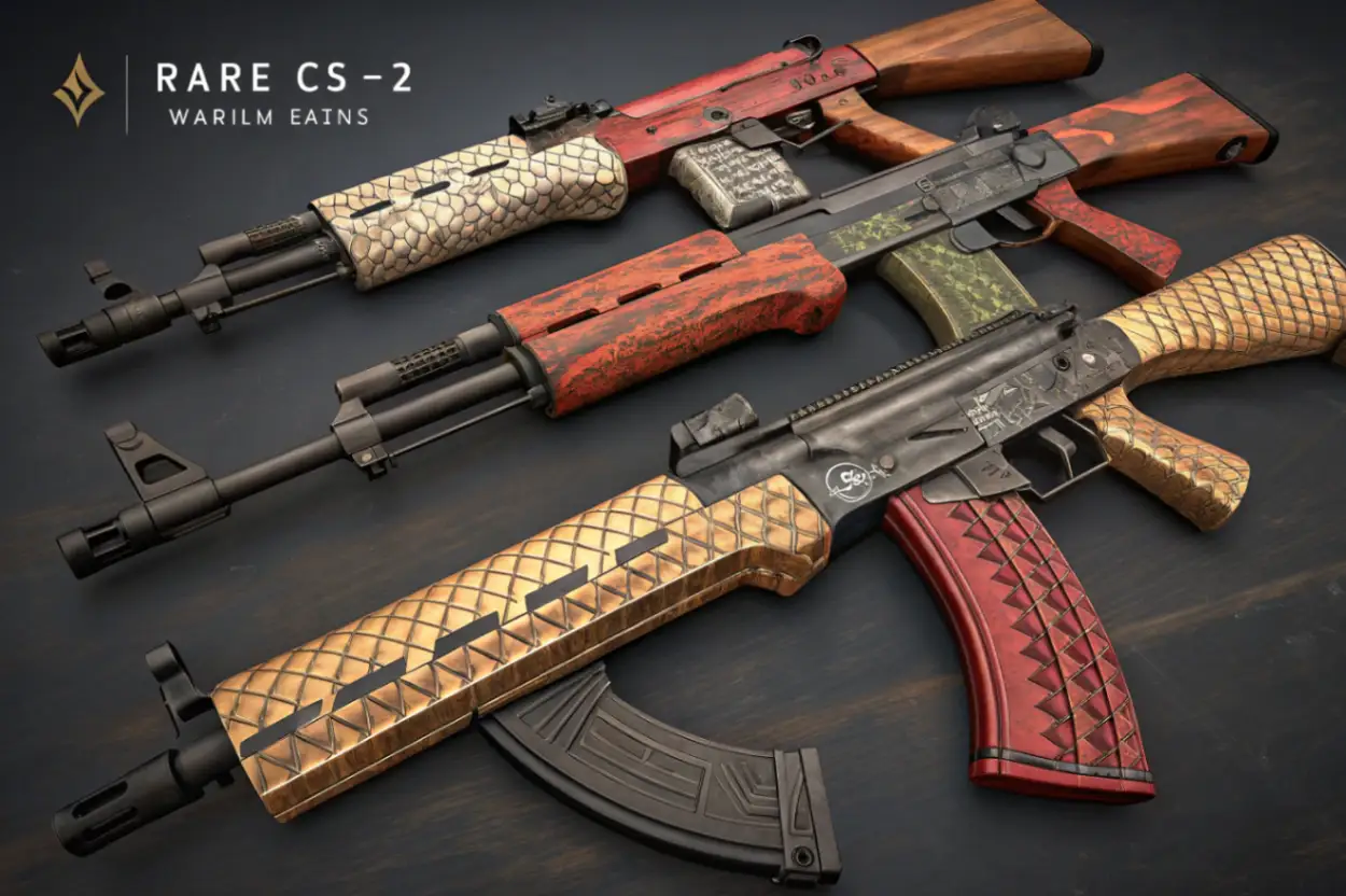 Самые редкие скины CS2 и рост цен в 2025